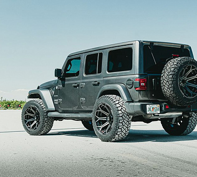 Фото дисков 4PLAY 4P80R на Jeep Wrangler IV (JL)