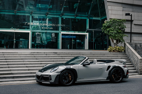 Фото дисков Brixton Forged R11-R Черный сатин на Porsche 911 VIII