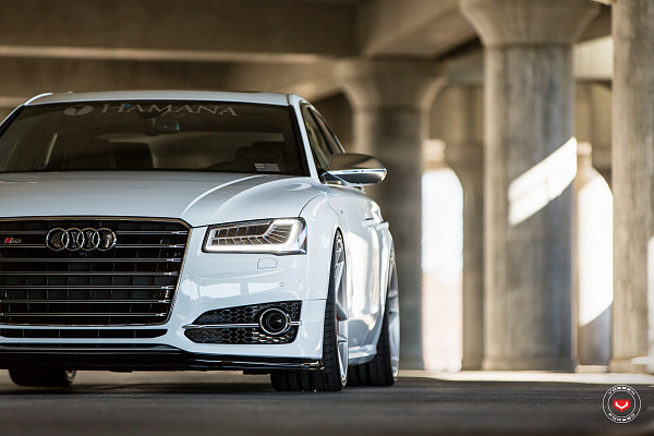 Фото дисков Vossen CG-205 Сатиновый лак на Audi A/S 8 (D4)