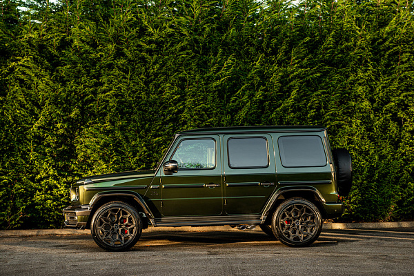 Фото дисков Kahn Type 57 RS Черный матовый на Mercedes-Benz G-Class III