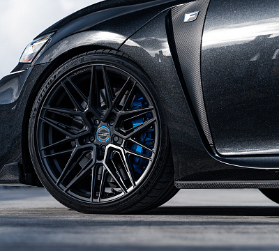 Фото дисков Vossen HF-7 на Lexus GS IV