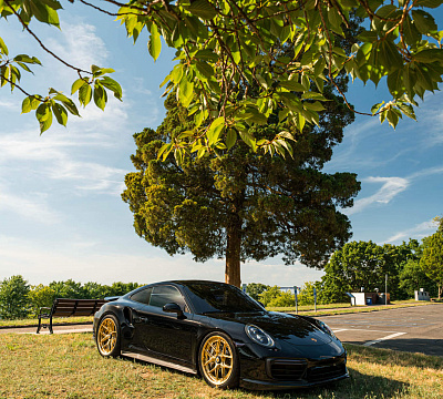 Фото дисков HRE S101SC на Porsche 911 VIII
