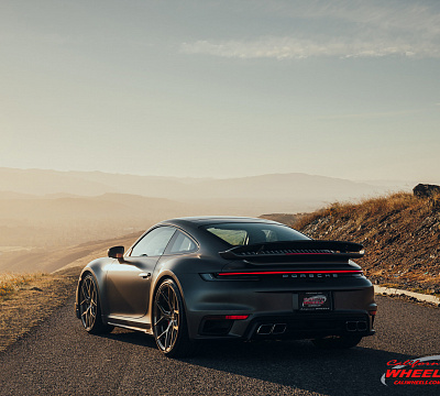 Фото дисков Vossen HF-5 на Porsche 911 VIII