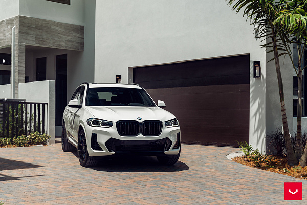 Фото дисков Vossen HF-5 Черный глянец на BMW X3/X3 M (G01/F97)