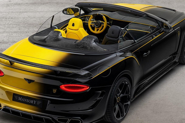 Фото дисков Mansory BY.5 Черный глянец на Bentley Continental GT III