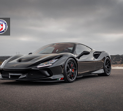 Фото дисков HRE S101SC на Ferrari F8