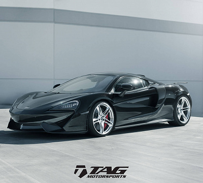 Фото дисков HRE P207 на McLaren 570S