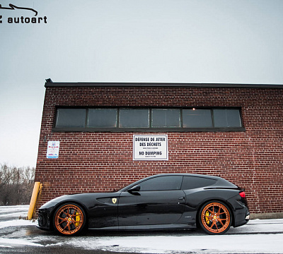 Фото дисков HRE S101 на Ferrari FF