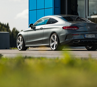 Фото дисков Vossen CG-210 на Mercedes-Benz C-Class (W205)