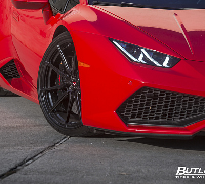 Фото дисков Vossen M-X2 на Lamborghini Huracan