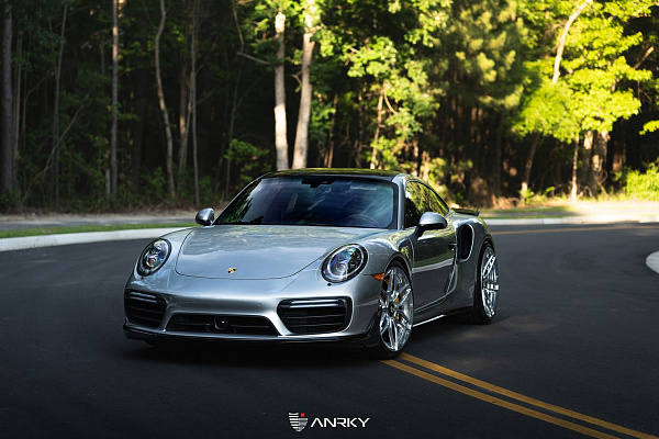 Фото дисков Anrky AN26 Полированный лак на Porsche 911 VII