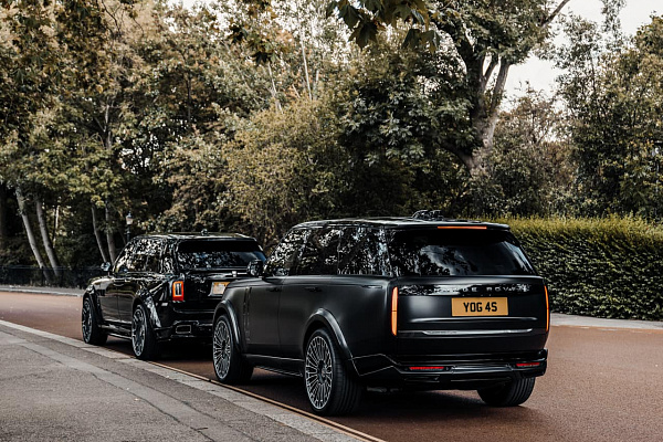 Фото дисков Brixton Forged LX01 Алмазная проточка на Range Rover V