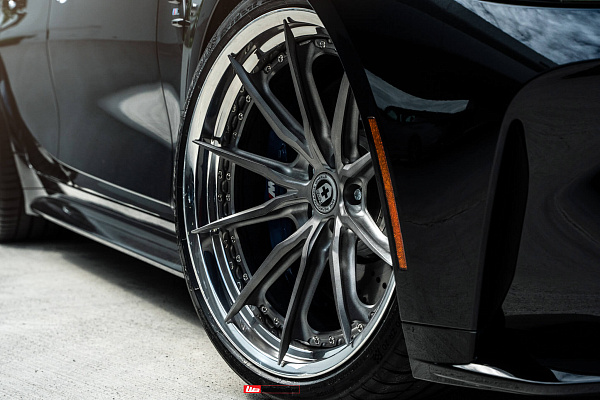 Фото дисков HRE S104SC Сатиновый темный лак на BMW 3/M3 (G2x/G80)
