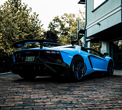 Фото дисков Brixton Forged FDE05 на Lamborghini Aventador