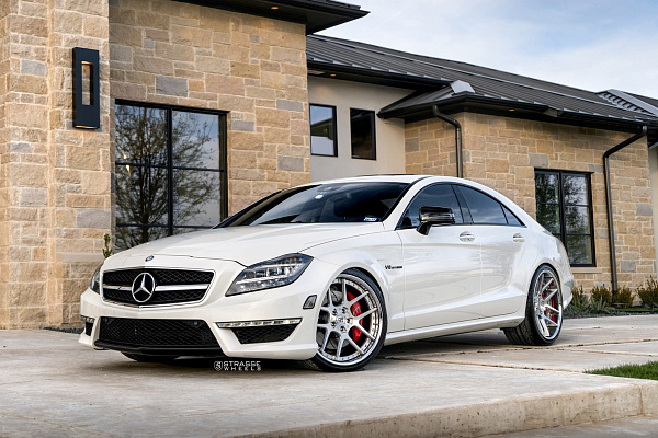 Фото дисков Strasse Wheels SM5 Deep Concave Глянцевый лак на Mercedes-Benz CLS (C218)