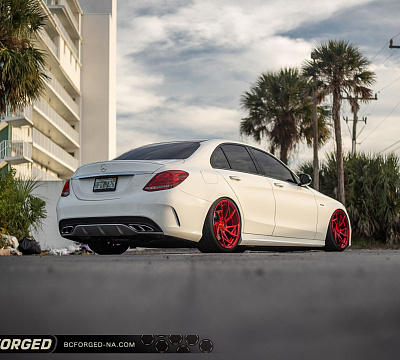 Фото дисков BC Forged HCA222 на Mercedes-Benz C-Class (W205)
