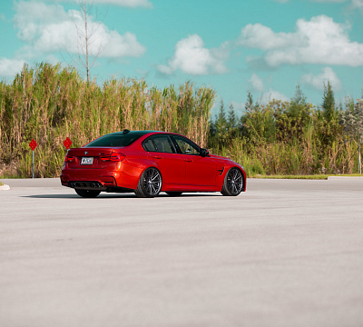 Фото дисков Vossen VFS-4 на BMW 3/M3 (F3x/F80)