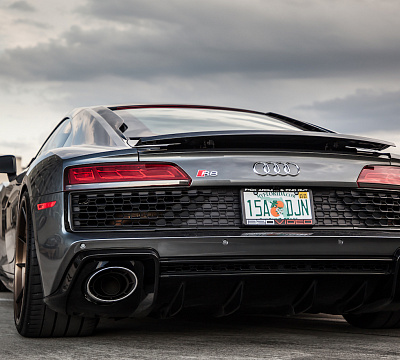 Фото дисков Strasse Wheels SV5 Deep Concave FS на Audi R8 (4S)