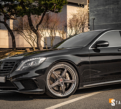 Фото дисков Vossen S17-03 (3-Piece) на Mercedes-Benz S-Class (W222, C217)