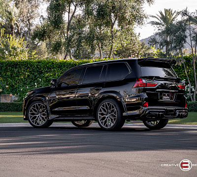 Фото дисков Vossen HF-2 на Lexus LX III