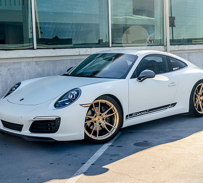 Фото дисков Vossen S17-06 на Porsche 911 VII