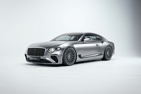 Фото дисков Brixton Forged LX01 Алмазная проточка на Bentley Continental GT III