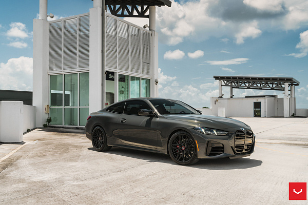 Фото дисков Vossen HF-7 Черный глянец на BMW 4/M4 (G22/G82)