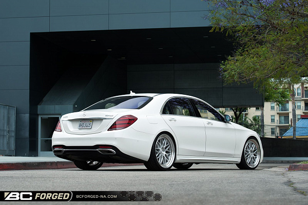 Фото дисков BC Forged LE81 // MLE81 Глянцевый лак на Mercedes-Benz S-Class (W222, C217)