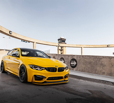 Фото дисков HRE S107SC на BMW 4/M4 (F32/F82)