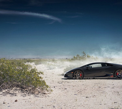 Фото дисков HRE 305M на Lamborghini Huracan