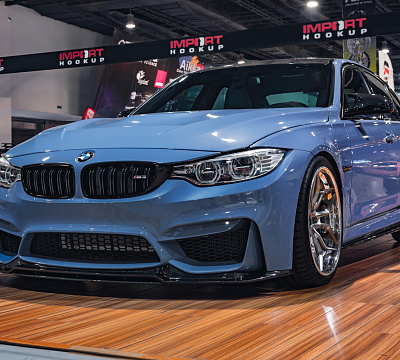 Фото дисков Brixton Forged PF9 на BMW 3/M3 (F3x/F80)