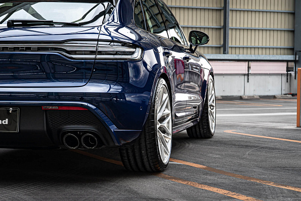 Фото дисков HRE P200 Глянцевый лак на Porsche Macan I