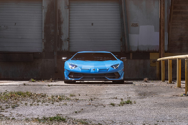 Фото дисков Anrky S1-X1 Полированный лак на Lamborghini Aventador