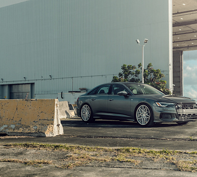 Фото дисков Vossen HF-7 на Audi A/RS 6 (C8)