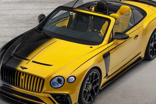 Фото дисков Mansory BY.5 Черный глянец на Bentley Continental GT III