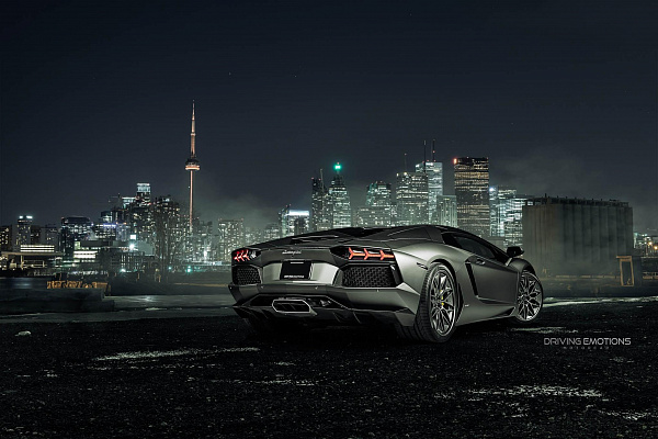 Фото дисков HRE S200 Сатиновый графит на Lamborghini Aventador