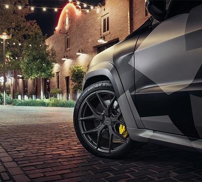 Фото дисков Vossen S21-01 на Jeep Grand Cherokee IV