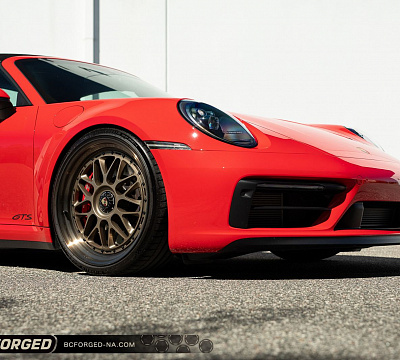 Фото дисков BC Forged MHK519 на Porsche 911 VIII