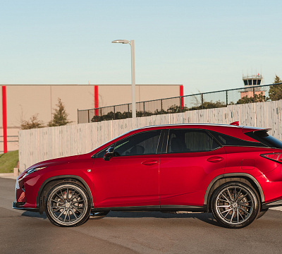 Фото дисков Vossen HF-4T на Lexus RX IV
