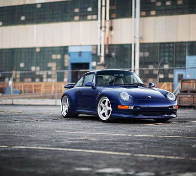 Фото дисков HRE 527 на Porsche 911 IV