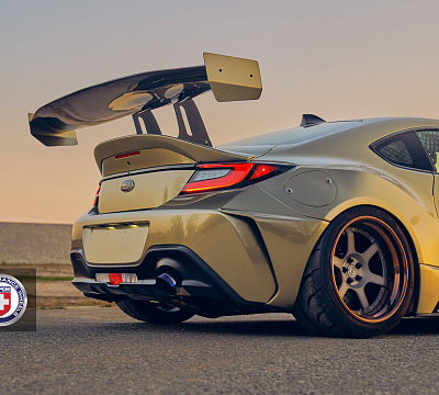 Фото дисков HRE C106 на Subaru BRZ II