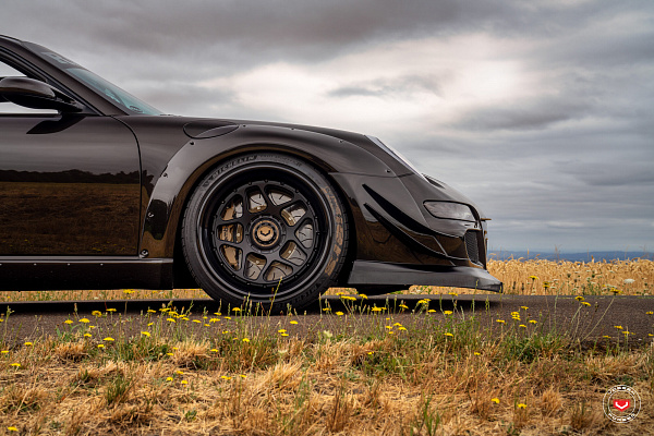 Фото дисков Vossen GEN-02 (3-piece) Черный сатин на Porsche 911 VI