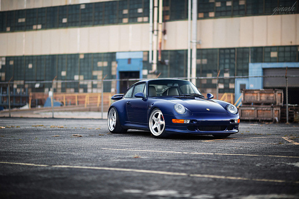 Фото дисков HRE 527 Глянцевый лак на Porsche 911 IV