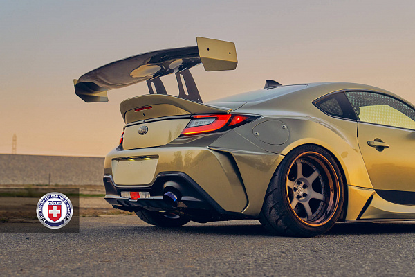 Фото дисков HRE C106 Матовый графит на Subaru BRZ II