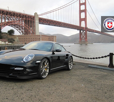 Фото дисков HRE P101 на Porsche 911 VI