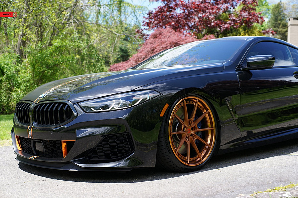 Фото дисков Anrky AN38 Глянцевая медь на BMW 8/M8