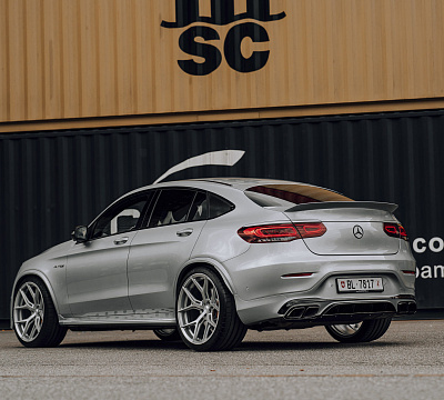 Фото дисков Vossen HF-5 на Mercedes-Benz GLC (X253, C253)