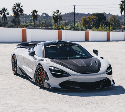 Фото дисков Brixton Forged PF10 на McLaren 720S