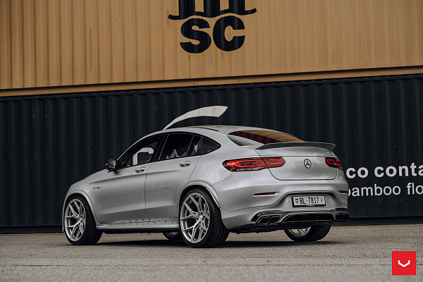 Фото дисков Vossen HF-5 Серебро на Mercedes-Benz GLC (X253, C253)