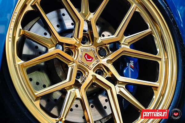 Фото дисков Vossen ML-X3 Глянцевое золото на BMW 2/M2 (F22/F87)